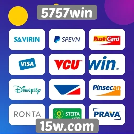 Métodos de pagamento no 5757win são variados